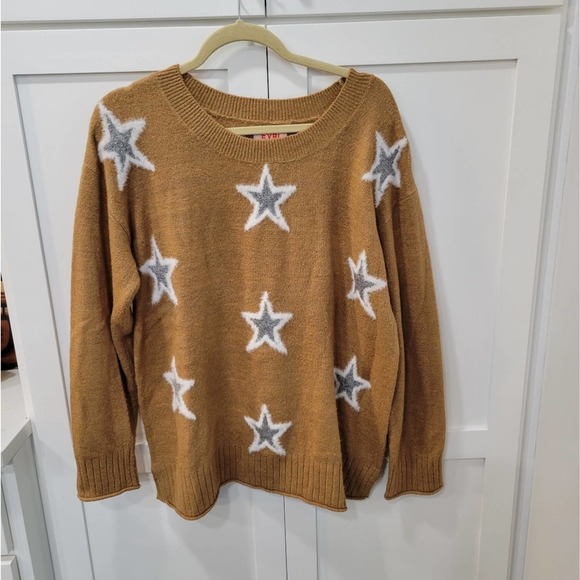 Evri Graphic Star Sweater Size 0X - Picture 1 of 8